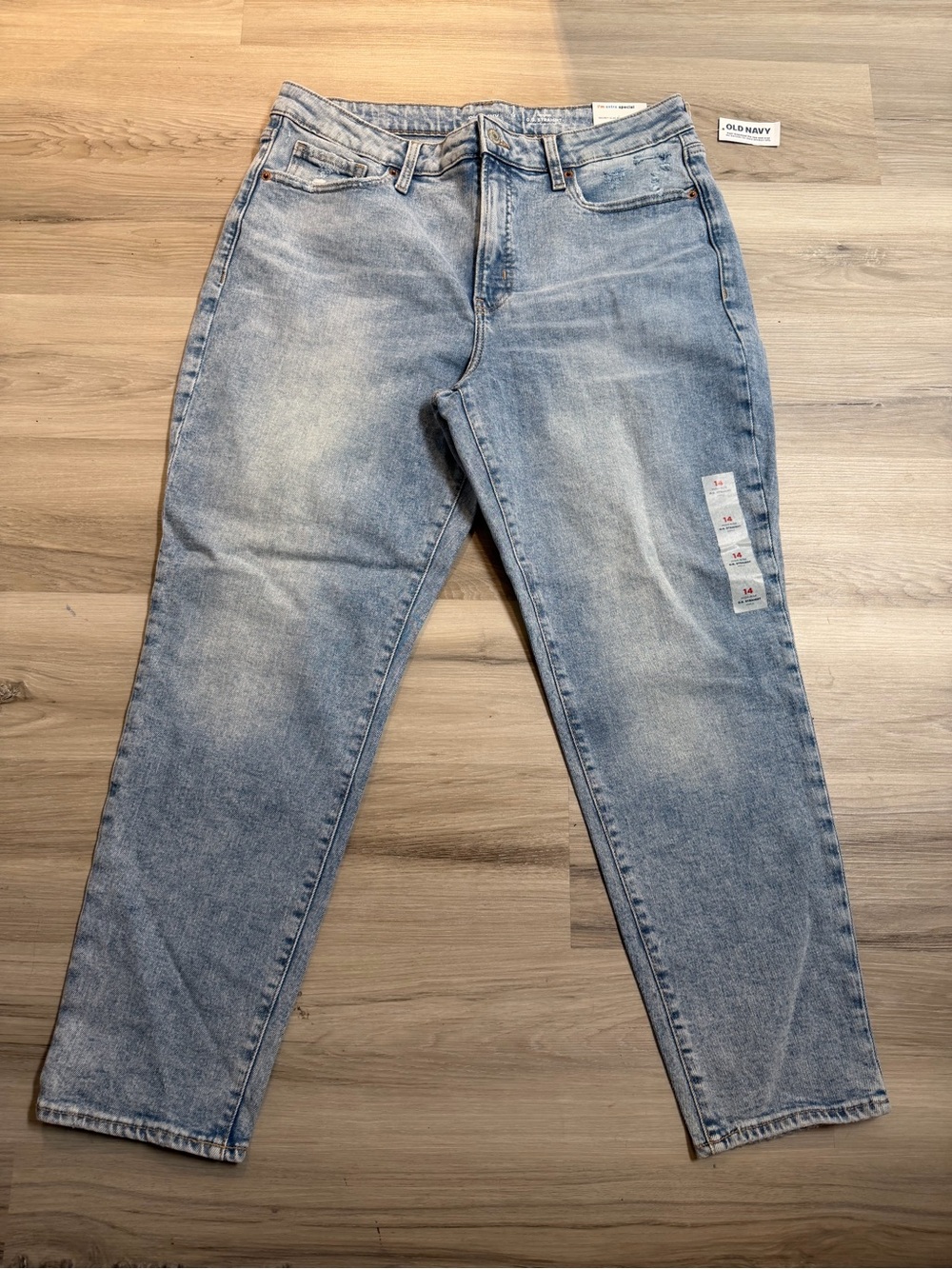 Old Navy Light Blue Straight Jeans